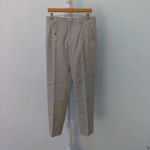 Zara Pants Men's Slim French Pocket 30 Khaki Color NEW - Picture 7 of 7